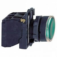 Кнопка Harmony 22 мм² 220В, IP69, Зеленый | код. XB5AW33M5 | Schneider Electric